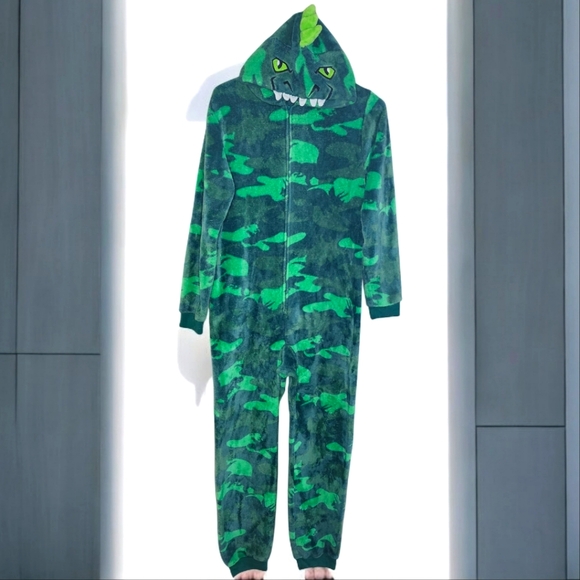 SAINT EVE KIDS Fleece Lizard Onesie- 14/16 - Picture 1 of 3